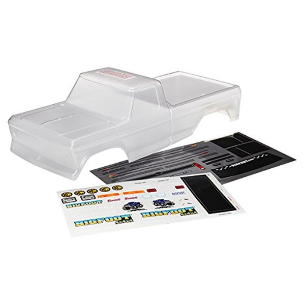 Traxxas Clear Bigfoot Body Vehicle