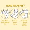 Polynew Manuka Honey Gauze Dressing, 2"x2"-12 Individual Package, Manuka Honey Wound Care Gauze for Ulcers, Bedsore, Burns, Abrasions and Cuts for Wound Healing Dressing