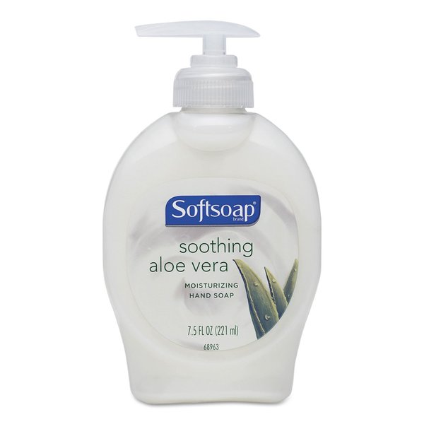 Softsoap 26012EA Moisturizing Hand Soap w/Aloe, Liquid, 7.5oz Pump Bottle