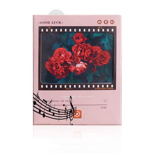 3D Recording Birthday Card with 60-Second Reusable Audio | DIY Greeting Card for Birthdays, Mother's Day, Father's Day | Unique Gift for Women, Mom, Dad, Parents