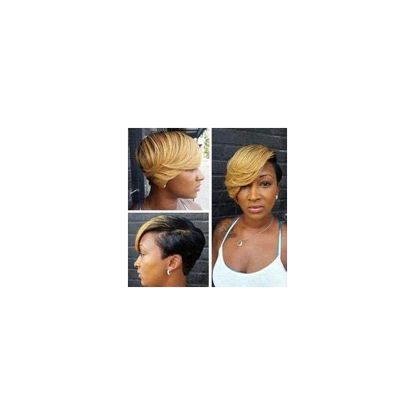 WOCWIG Short Pixie Cut Hair Wig Short Hairstyles Synthetic Wigs For Women Popular Fashion Wigs Heat Resistant Hairpieces Women's Wig (SW9410)