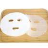 Cayanmydery Pure cotton Facial Mask Paper, Natural Spa Skin Care Face Mask Paper Pre-cut Facial Paper Sheet Facial Mask (100 Pcs)