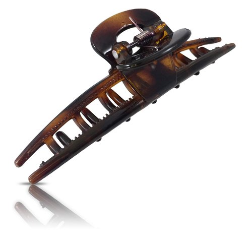 Scunci No-Slip Grip Jaw Clip For Thick Hair, Assorted Colors (Pack of 2)