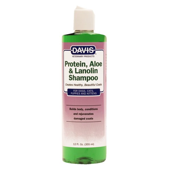 Davis PALS12 Protein, Aloe and Lanolin Pet Shampoo, 12 oz