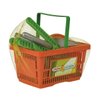 Simba 107134088 "Green Garden in Basket Garden Tools Set