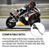 luxlead 7/8" Brake Master Cylinder Kit Handlebar Front Right Side Brake Lever Fit Honda TRX TRX250 TRX300 350 400 450 Rincon Foreman Rancher