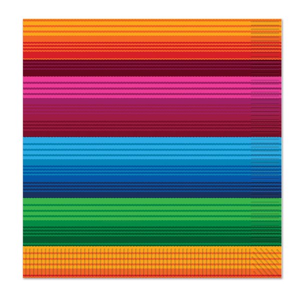 Fiesta Luncheon Napkins Pack of 3