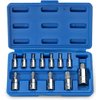 Neiko 10086A 6 Point Torx Plus Bit Socket Set, 1/4-Inch, 3/8-Inch and 1/2-Inch Drive, TP8 - TP60, 12-Piece