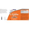 Now Foods L-Lysine 1000mg - Double Strength - 300 Tablets - Non-GMO Amino Acid Supplement (Llysine Hydrochloride)- 1000 mg Tabs - Vegan/Vegetarian