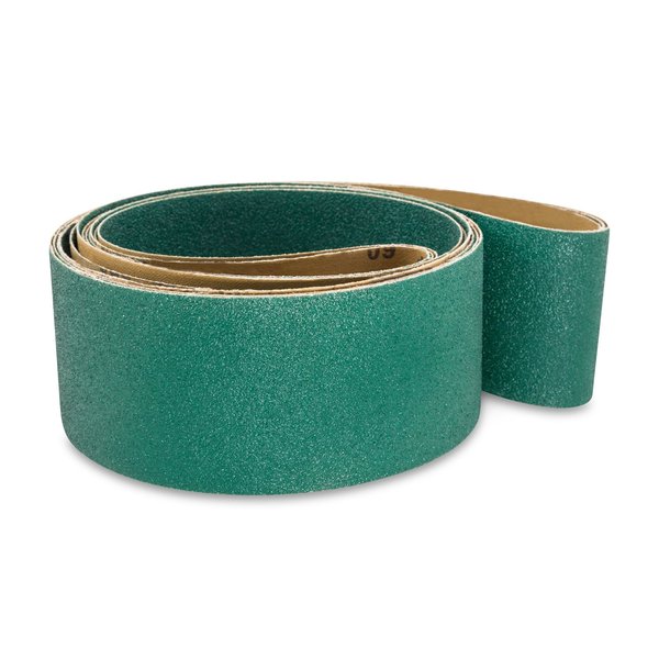 Red Label Abrasives 2 1/2 X 60 Inch 120 Grit Metal Grinding Zirconia Sanding Belts, 6 Pack