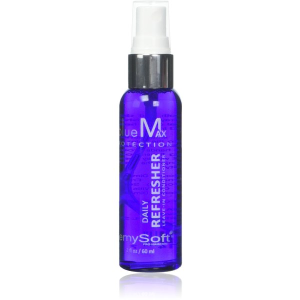 RemySoft blueMax Daily Refresher - Safe for Hair Extensions, Weaves and Wigs - Salon Formula Leave-in Conditioner - SCENTED