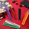 6 Pieces Hair Cutting Comb Professional Styling Comb Barber Styling Hair Comb Clipper Cutting Comb for Stylists and Barbers (Green, Purple, Orange, Red, White, Black)