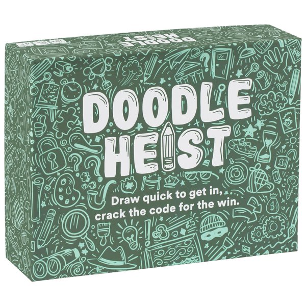 Doodle Heist - The Quick Drawing Family Party Game for Kids, Teens, Adults and Families