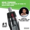 Wahl Lighted Battery Nose Hair Trimmer for Men & Women. Painless, Easy to See Nose, Ear, and Eyebrow Trimming with Built in Light, Battery Included. – Model 3023283