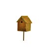 G & F Products MiniGardenn 10020 Fairy Garden Miniature Bird House Pick