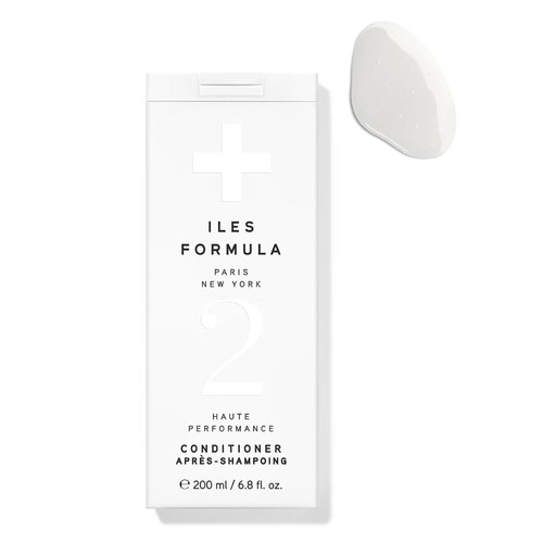ILES FORMULA Haute Performance Hair Conditioner - Prevents Breakage + Split Ends & Transforms Damaged Hair - NO Residue, NO Bond Building, NO Peptides, For All Ages & Hair Types, 6.8 Fl Oz (200 ML)