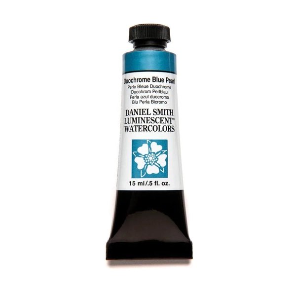 DANIEL SMITH Extra Fine Watercolor 15ml Paint Tube, Duochrome Blue Pearl, 0.5 Fl Oz (Pack of 1)