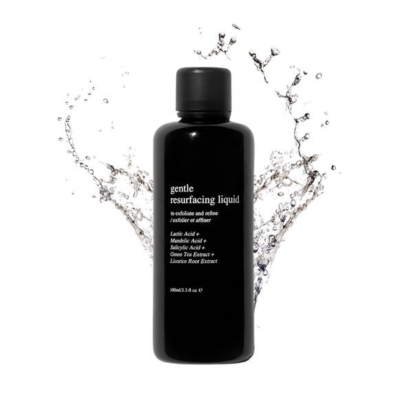 Deviant Skincare Gentle Resurfacing Liquid Exfoliator | Hydrating & Exfoliating Tonic Soothes & Refines Skin with Triple-Acid Complex Minimize Pores & Blemishes for a Luminous Refined Complexion 100ml