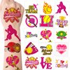 144 Pieces Softball Temporary Tattoos Stickers Softball Baseball Sports Themed Party Favors Supplies, Softball Tattoos for Girls Sporting Fans Softball Gifts Softball Party Decorations 16 Styles