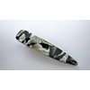 Generic Marbled effect multi-color alligator hair clip barrette (Primary color: Black/gray), 1 Count (Pack of 1)