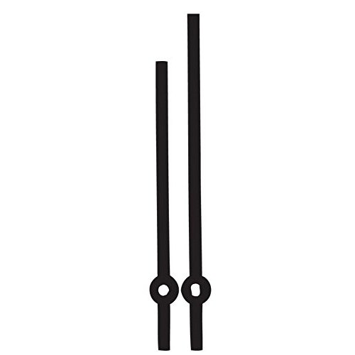Black Straight Clock Hands 6 Inch Minute Hand
