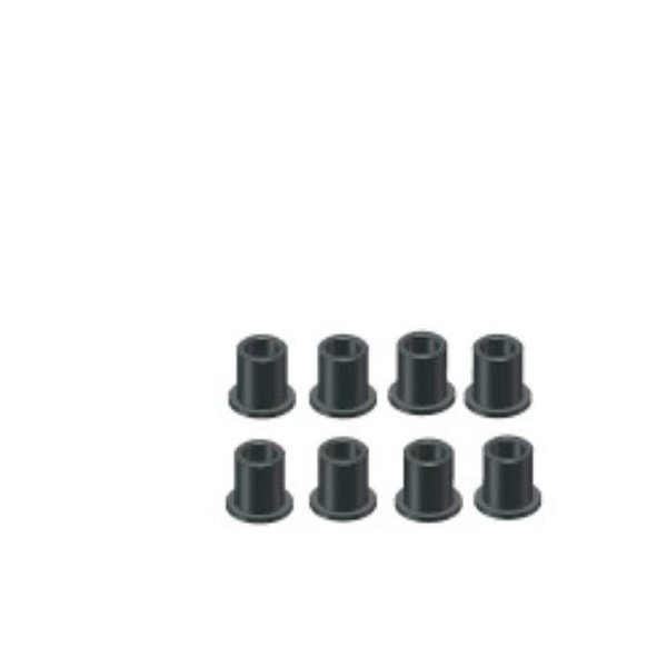 Red Cat RER11384 King Pin Bushings (8pcs), Black