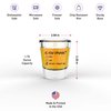 LitGifts Is You Drunk Shot Glass, Cute Shot Glasses for Women or Men, Funny Shot Glasses for Adults, Fun Gifts for Men or Women, Silly Drinking Glasses for Adults, 1.75 Ounce Glass Shot Glass