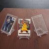 Frtrche Magnetic Trading Card Holders with Adjustable Display Stand, 35pt Hard Card Case, Card Protectors, Card Sleeves Display Case for Baseball Sports Games Cards (5 Packs)