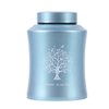 Tree of Life Urns for Human Ashes - Cremation Urns Adult for Funeral, Burial or Home - Cross Urns for Ashes Men Women - Decorative Urn for Ashes Male Female (160 Cubic inches, Blue(Tree))