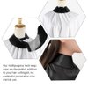 Lurrose Neck Strips Salon Hair Cutting Collar Silicone Rubber Neck Wrap Guard Neck Shield Shawl Barber Styling Cape Barber Supplies for Haircut Hair Dye Black Hair Dye Cape