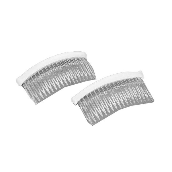 Darice VL5628, Fab Edge Haircomb Plastic 4-Inch, 2-Piece
