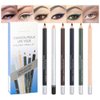Kaely 6 Colors Pencil Eyeliner Set,Smooth Eye Liner Waterproof Smudge Proof,Sharpenable Multi-Use Gel Eyeliner Pencil Pen,Creates Natural Eye Makeup,delineador de ojos contra el agua