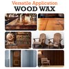 WiseBond Ol’ No.9 Wood Wax Oil Satin Finish (4oz), Revitalize & Restore Hardwood Furniture, Easy to Use Polish, Condition, Restore, Protect and Waterproof for Wooden Surfaces