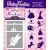 GlitZGlam Fairytales Temporary Tattoo Stencil Set for Body Art & Glitter Tattoos