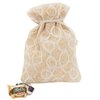20 Burlap Beige Lace White 9" x 6" Party Favor Gift Bags