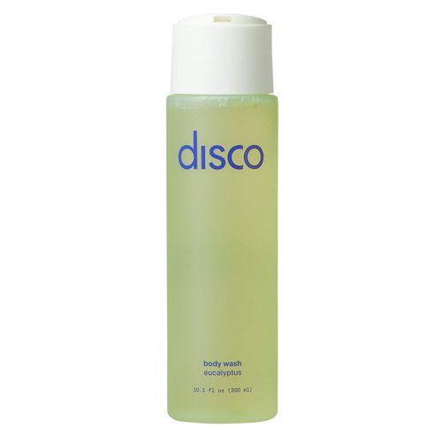 Men's Body Wash by Disco - All-Natural, Soothing and Hydrating - Paraben Free, Vegan - Eucalyptus Scent - 10.1 Fl Ounces