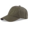 LANGZHEN Unisex Baseball Cap 100% Cotton Fits Men Women Washed Denim Adjustable Dad Hat(Denim Blue+Khaki,One Size)