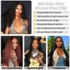 13x6 Deep Wave Lace Front Wigs Human Hair Wigs for Women 180% Density Deep Curly Lace Front Wig Human Hair HD Lace Frontal Wigs Human Hair Pre Plucked with Baby Hair (30 Inch)