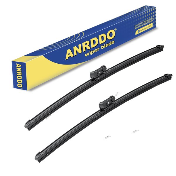2 Wipers Factory Replacement For 2014-2018 Chevrolet Silverado GMC Sierra Original Equipment Windshield Wiper Blades Set - 22"+22" Top Lock (Set of 2) Not for J HOOK