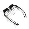 Sigvetan 2022 Lazy Glasses Laying Down Light Prism Glasses Light-weight 90°Angle Prism Glasses Neck Relaxer for Lying down Reading and Watching Tv/Phone（Black