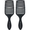 Epic Professional Quick Dry Hair Brush (Black)…2 Pack