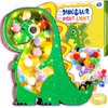 YOFUN DIY Wooden Dinosaur Night Lights, Dinosaur Toys for Kids, Dinosaur Craft Kit for Kids, Christmas, Birthday Gifts for Boys & Girls Age 5 6 7 8 9 10 Years Old