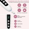 Electric Nail File Set, 9 in 1 Professional Manicure and Pedicure Kit, Cordless Nail Drill for Feet, LCD Display 10 Speeds Electric Nail Drill Machine, Hand Foot Care Tool for Nail Grind Trim Polish