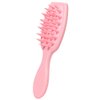FOMIYES Hair Scalp Massager Shampoo Brush Scalp Exfoliator Dandruff Brush Massage Combs Detangling Hair Hair Scalp Massager with Handle