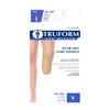 Truform-OTC 0832-M Below knee bk stump shrinker, limb compression with ventilation, amputee care, Beige, Medium (12-16" Calf)