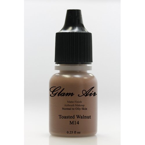 "Daring Goddness" Set of Six (6) Shades of Glam Air Airbrush Matte Makeup Foundation, Airbrush Blush and Airbrush Eye Shadow Water-based Formula Last All Day (For All Skin Types)0.25oz Bottles