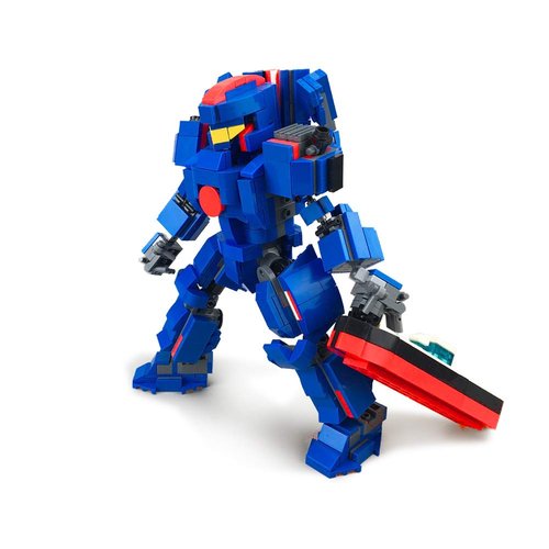 LetMay Original Series Dangerous Wanderer MOC Frame Mech Building Blocks Robot 590 Parts