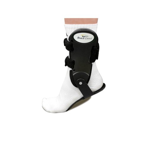 Brace Direct Semi-Rigid Active Ankle Brace Stabilizer for Sprain Support and Protection for Volleyball, Basketball, Football and more - Men and Women