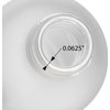 4 oz Frosted Clear Glass Boston Round Bottle with Treatment Pump (4 Pack) + Funnel