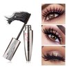 Wismee Mascara Eye Liner Eye Makeup Set Waterproof Liquid Eye Liner Stamp Mascara Black volume and length Eyelash Quick Drying Long Lasting Eye liner Pencil Cosmetic Kit with Sharpener for Women Girls